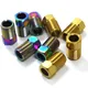 M8 Bicycle Hydraulic Hose Screw Bolt Nut For-Shimano GUIDE Titanium Alloy Bike Disc Brake Oil Tube