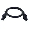 Black 0.7M HDMI-compatible 1.4 Version HDMI-compatible E Type Male To AF HDMI-compatible Female Car
