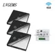 Wireless Remote Control Switch 1/2/3gang Touch Glass Panel Smart Home RF433 On-Off Bedside Dual