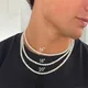 Perlenkette Männer einfache handgemachte Strang Perlenkette neue trend ige Männer Schmuck für Frauen