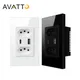 AVATTO Tuya WiFi/ZigBee Smart Brazilian Wall Socket 16A USB/Type C Individual Control Outlets Fast