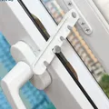 Window Limiter Latch Position Stopper Casement Wind Brace Home Security Door Windows Sash Lock Child