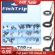 FishTrip Single Foot Fishing Rod Guides Repair Kit Micro Guides for Light-spinning Casting and Fly