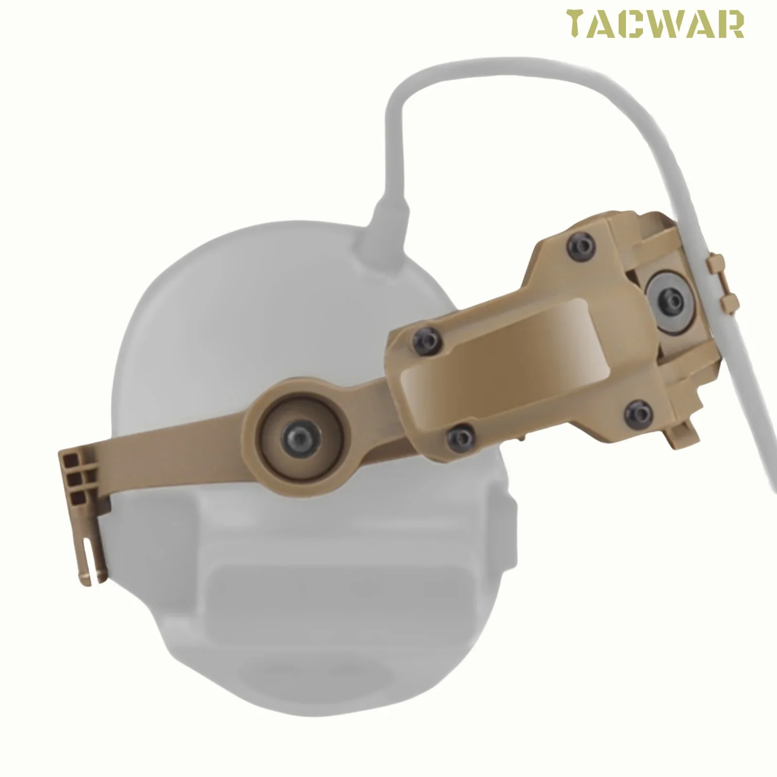 Helm Rail Adapter Für PELTOR ComTac Airsoft Schießen Zubehör Headset Halterung Fit Ops Core ARC Team Wendy MLOK Schiene Image