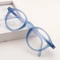 Mode Kinder Anti-Blaulicht Brille Vintage runden Rahmen Jungen Mädchen Computer Brille Schutz Brille