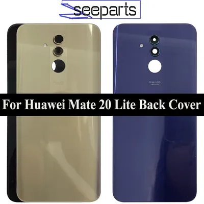 Für Huawei Mate 20 Llite Batterie Abdeckung Hinten Tür Gehäuse Zurück Fall Für Huawei Mate 20 Lite
