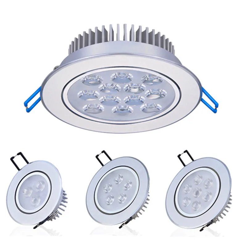 LED Downlight Dimmbare 3W 5W 7W 9W 12W Spot Einbau Decke Lampe Licht 220V 110V Hause Beleuchtung Für Küche Wohnzimmer Badezimmer