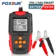 FOXSUR 12V 24V Smart Batterie Tester & Analyzer für Autos GEL AGM Automotive Schnellen Last Stecker