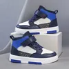 Marke Kinder Board Schuhe High Top Jungen Mädchen Turnschuhe Leder wasserdichte rutsch feste Sportschuhe Kinder Kleinkind Freizeit schuhe 28-38