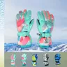 Honeyking Kids Winter Ski handschuhe wasserdicht warm gepolsterter Fäustling für Mädchen Jungen