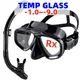 Myopie Tauchmasken Schnorchel Set kurzsichtige Schwimm brille kurzsichtige Kurzsichtig keit-1 0