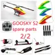 Goosky S2 Hubschrauber Ersatzteile Haupt klingen Heck blatt Flugs teuerung modul Baldachin Sender