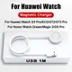 Für huawei uhr original magnetisches ladegerät für huawei uhr 3 gt gt2 gt3 pro smart watch tragbares