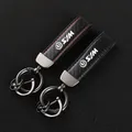 High-Grade Carbon Fiber Motorrad Keychain Halter Schlüsselring für SYM JOYMAX Z 125/250/300 MAXSYM