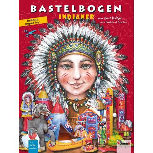 Indianer Bastelbogen - Atelier Color