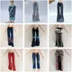 Viele Arten von Hosen Jeans Freizeit hose Kleidung für Mode coole Puppe High School Puppe 30cm Puppe
