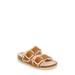 Arizona Big Buckle Genuine Shearling Lined Sandal