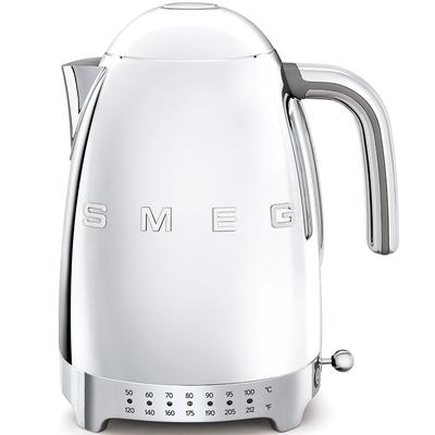 Smeg 50's Retro Style Aesthetic Variable Temperature Kettle Silver - N/A