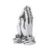 Nordic Style Desktop Decor Handmade Crafts Collectible Abstract Art Sculpture Figurine Statue Gesture Adornment Vertical Hands Figurines WHITE