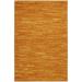 HomeRoots 2 x 4 ft. Sunburst Non Skid Indoor & Outdoor Runner Area Rug - Orange - 2 x 4 ft.