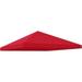 Top Replacement Y0049707 Red For Smaller 10 X10 Single-Tier Gazebo Cover Patio Garden Outdoor