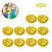 10Pcs Flower Shaped Bee Catcher Garden Home Killer Mini Flying Trap Reusable Practical Outdoor Pest Control