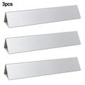 Benafini 3Pcs Stainless Steel Heat Plate Bbq Gas Grill Replacement Kit 15X3.5 X2.5 In