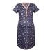 Maternity Breastfeeding Dress Clearance Sale Woman Casual V-Neck Print Short Sleeve Buttons Breast-Feeding Pregnant Maternity Nursing Dress L