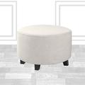 Universal Washable Round Bedroom Living Room Footrest Stool Slipcover Footstool Cover Stool Protector Chair Cover S 9