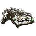 Labakihah Decoration Arts Decoration Horse Wall Horse Shadow Shadow Pendant Horse Shadow Wall Decoration & Hangs Christmas Decorations Christmas Ornaments