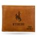 Brown Wyoming Cowboys Personalized Billfold Wallet