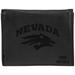 Black Nevada Wolf Pack Personalized Trifold Wallet