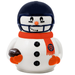 Chicago Bears 10" Ceramic Snowman Cookie Jar