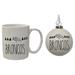 The Memory Company Denver Broncos Holiday Ornament & Mug Set