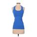 Lululemon Athletica Active Tank Top: Blue Activewear - Women's Size 4