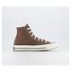 Converse All Star Chuck 70 Mens Brown, White And Black Hi Trainers, Size: 10