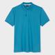 PS Paul Smith Teal Organic Cotton Polo Shirt