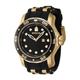 Invicta Men's Analog Quartz Watch with Silicone, Stainless Steel Strap 46971