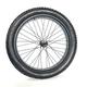 26''x4.0 Fat Bike Front Wheel Tyre Hub Spokes Black Alloy Aluminum Snow Bicycle fatbike wheel 26 Electric Bolt On