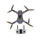 Shipenophy Mini Drone, 50X Zoom One Key Return Optical Positioning Dual Camera RC Drone Gray for Work