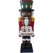 Fraser Hill Farm Christmas Nutcracker, Fiberglass in Red/Green/Brown | 60 H x 18.9 W x 19.7 D in | Wayfair FFRS060-2NC-MLTAA