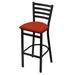 Holland Bar Stool 400 Jackie Bar & Counter Stool Metal in Red | Bar Stool (30" Seat Height) | Wayfair 40030BW021