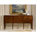 Modern History Home Buffet Table Wood in Brown | 40 H x 80 W x 22 D in | Wayfair MH565F01