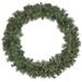 Northlight Seasonal Oregon Cashmere Pine 20" Lighted Polyvinyl Chloride (PVC) Wreath Traditional Faux, in Green/White | Wayfair NORTHLIGHT SM93022