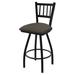 Holland Bar Stool 810 Contessa Swivel Counter Stool in Gray/Blue/Black | Extra Tall (36" Seat Height) | Wayfair 81036BW019