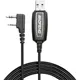 Baofeng Câble de Programmation USB pour Talkie-walkie UV-5R BF-888S K Port Conducteur Avec Logiciel