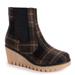 MUK LUKS Vermont Essex - Womens 11 Black Boot Medium