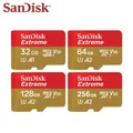 Sandisk Micro SD Card Original Extreme A2 V30 U3 SDXC Flash 32GB 64GB 128GB 256GB MicroSD Card