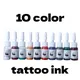 5ml Tattoo Ink Pigment Body Art Beauty Paints Makeup Tattoo Supplies Semi-permanent Eyebrow for Body