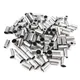 100Pcs Aluminum Alloy MTB Bike Brake Cable Tips Bicycle Brake Shifter Inner Cable Tips Wire End Cap